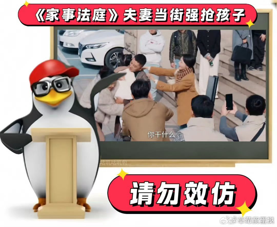 家事法庭网红抢孩子看《家事法庭》 网红抢孩子这段拳头硬了！父母为流量把娃当工具，