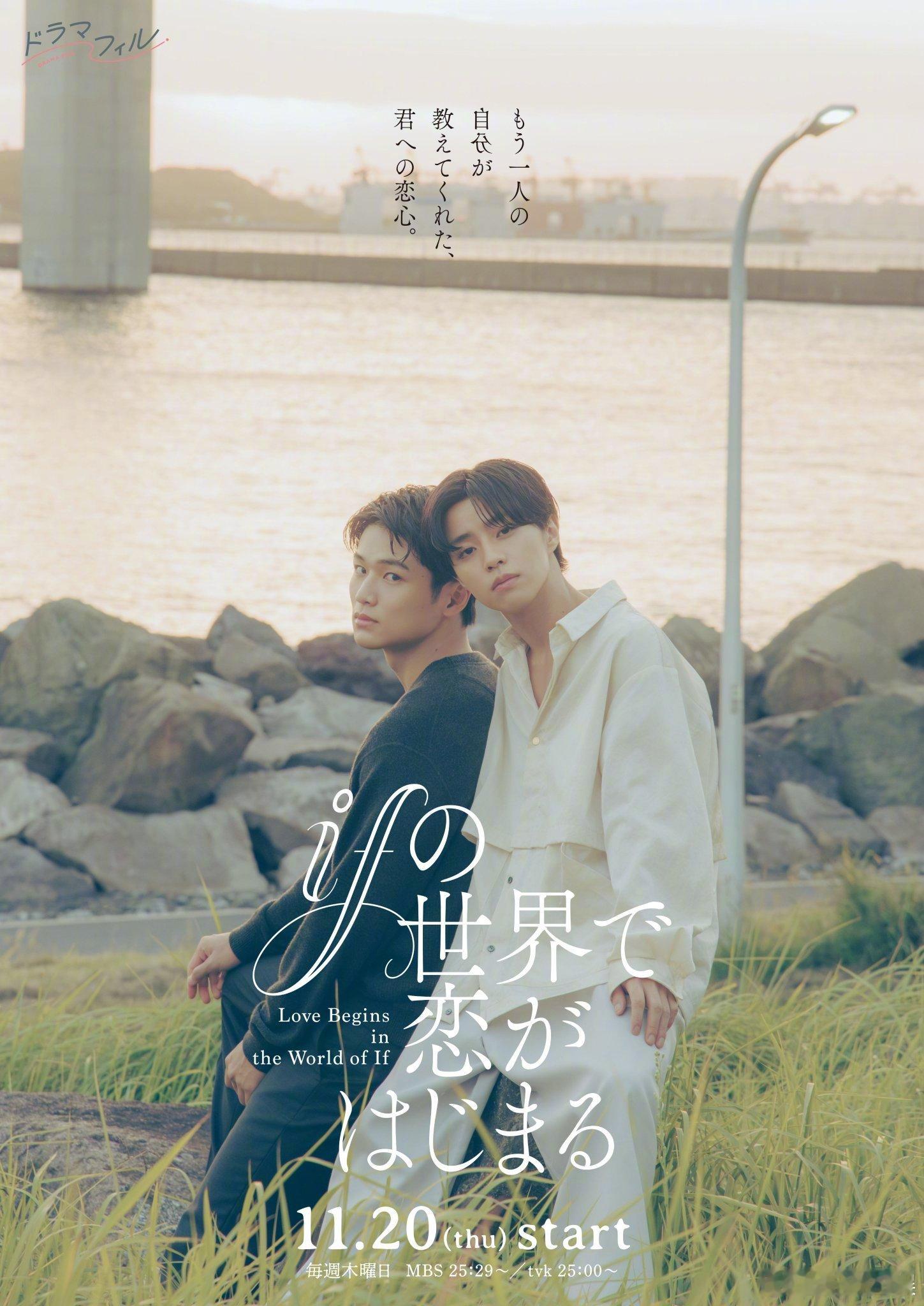 海外影视速递 醍醐虎汰朗与中川大辅将双主演于11月20日开播的MBS台电视剧《在