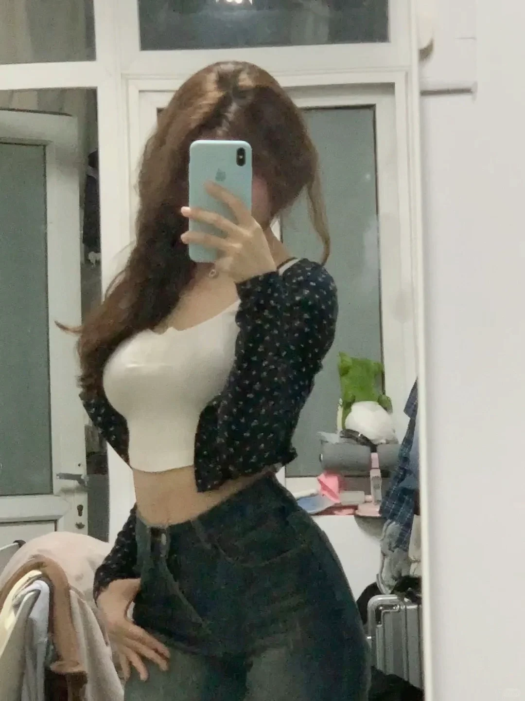 最近很爱的小碎花开衫