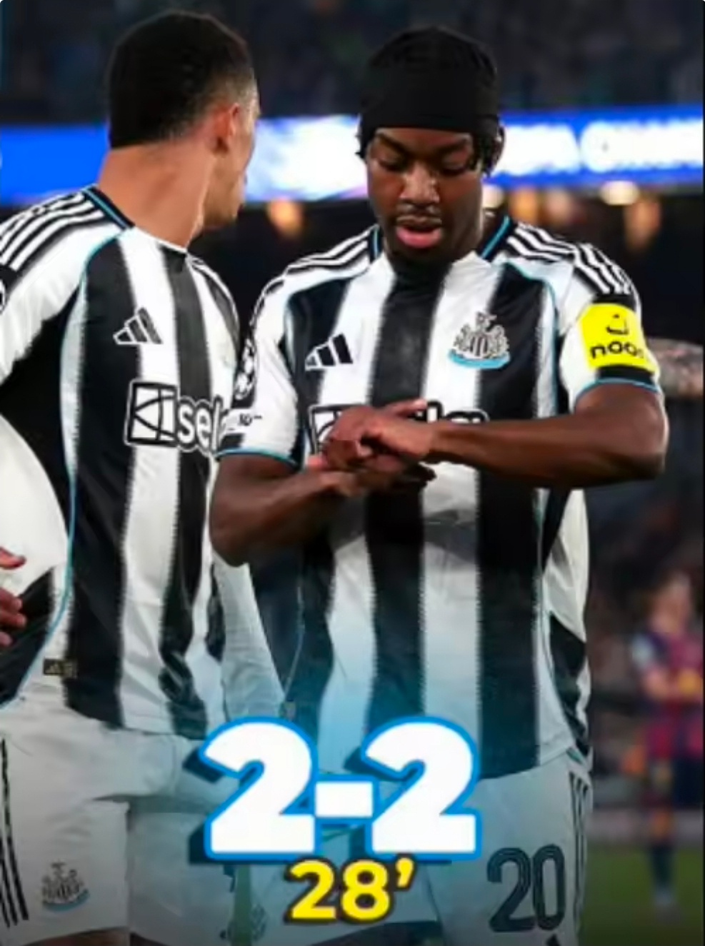 对攻！巴萨纽卡28分钟战成2比2，2019年4月以来最快欧冠1/8决赛次回合，巴