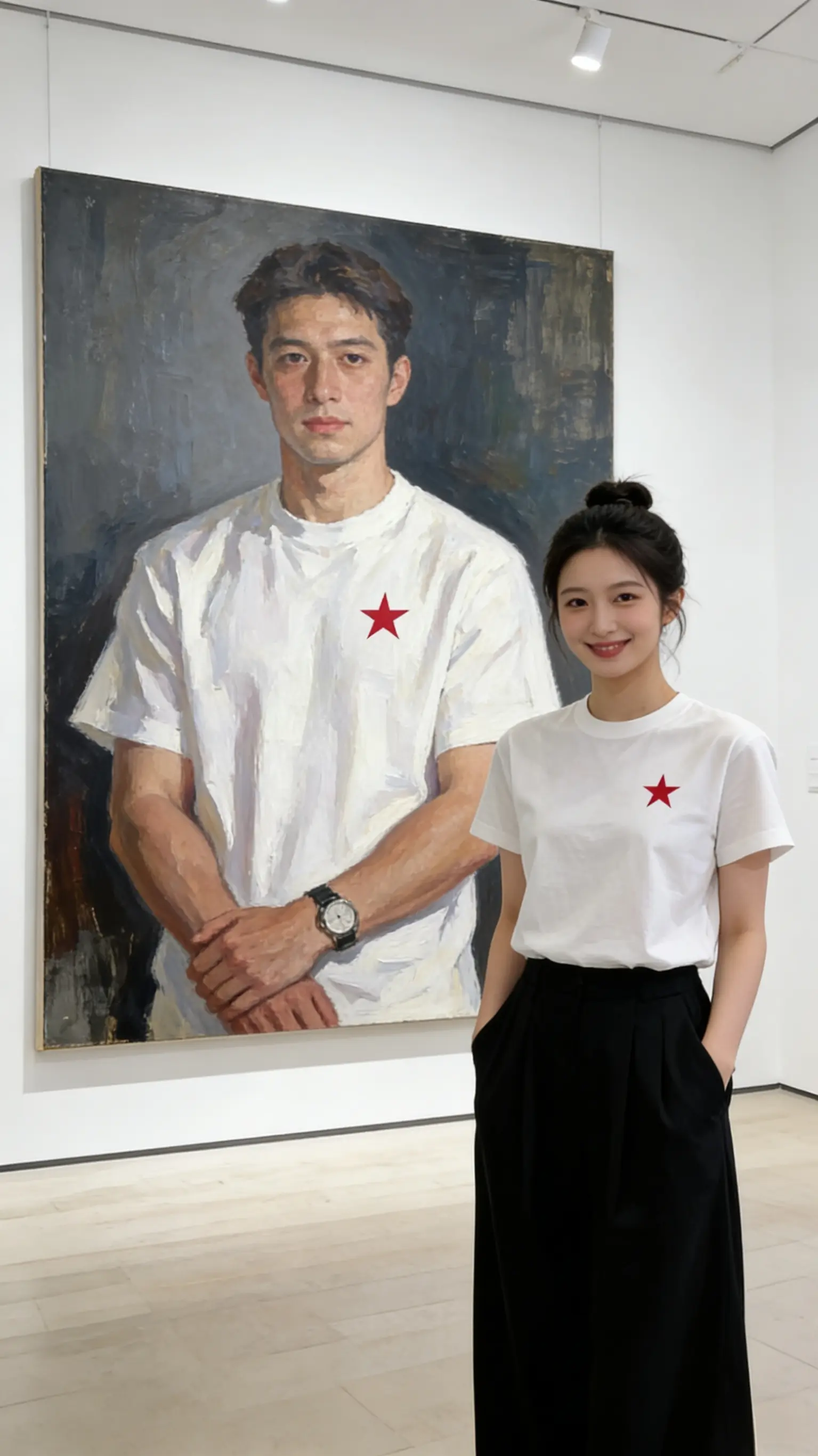 星星之火可以燎原纯棉短袖T恤。