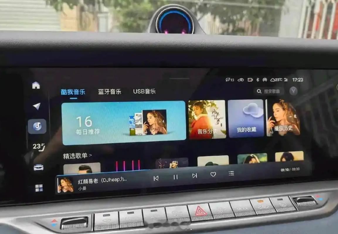 你的车适合听什么歌 一键播放的音乐永远的神！谁懂随机播到一首喜欢的歌的舒适感🥳