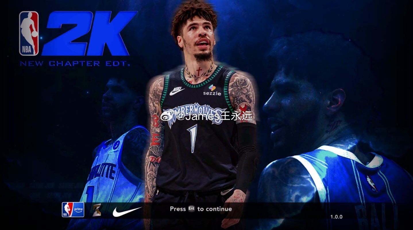 2K14 三球引导图 LAMELO TITLEPAGE [NEW CHAPTER