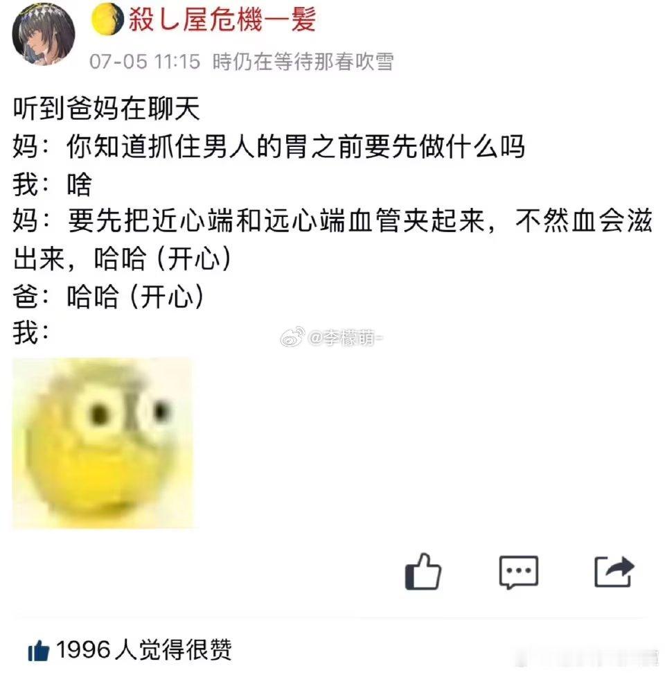 如果你一层一层地剥开我的心，你会发现里面有左心房、右心房、动脉血管、静脉血管、左