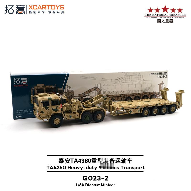 20260701-拓意新品上架【G023-2】泰安TA4360重型装备运输车-沙