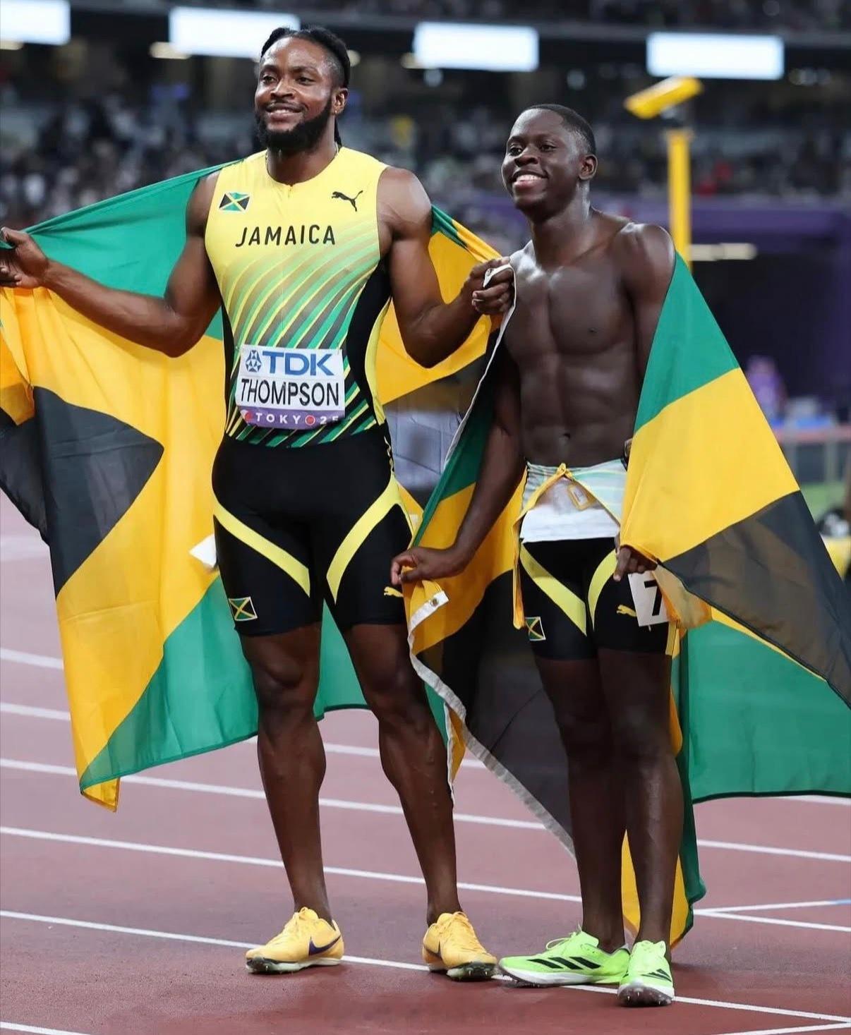 本赛季好像是再有两位牙买加选手占据赛季最佳Top2的时刻田径说一哈你不知道的田径