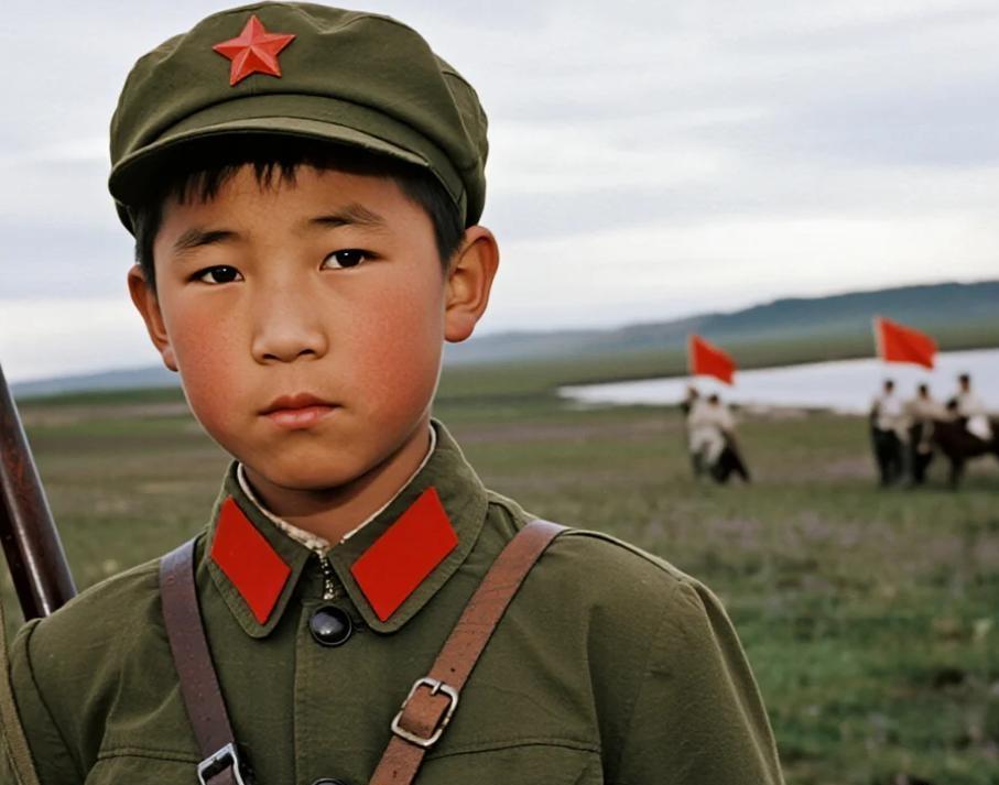 1935年，13岁小红军罗玉琪过草地时突然腹痛不止，碍于女同志就跑远处去方便，不