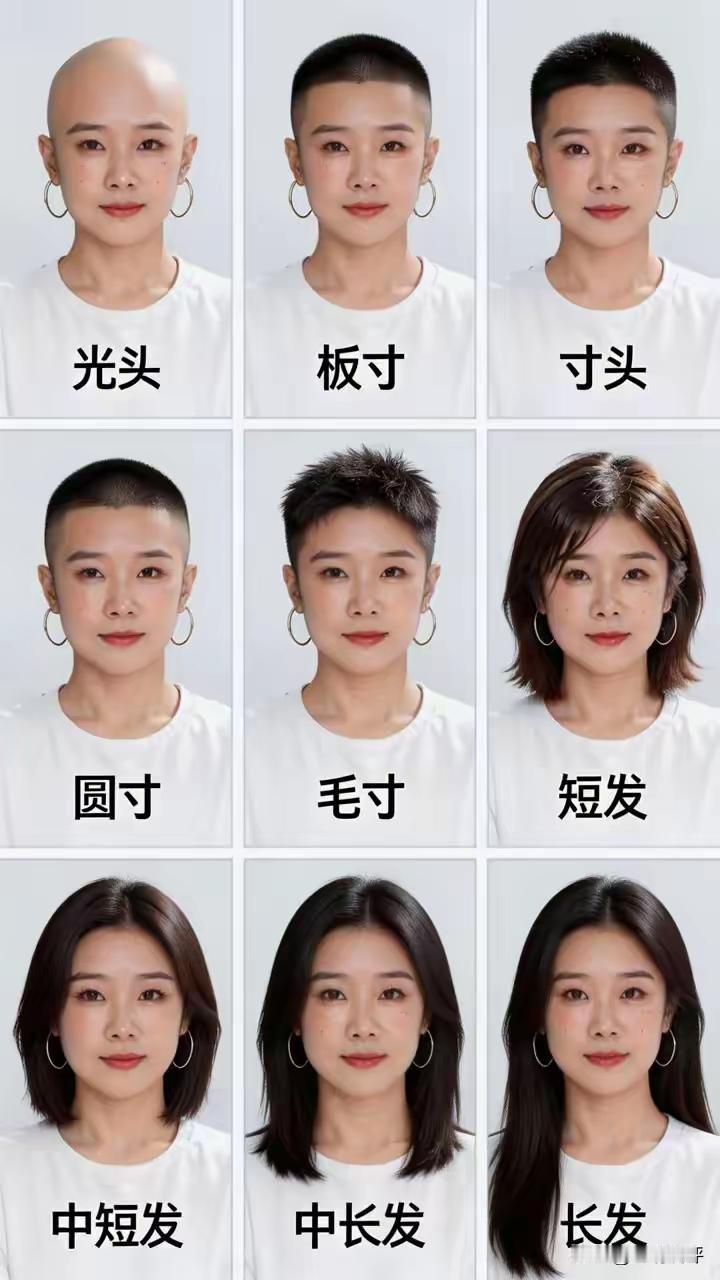 你觉得哪种发型最好看？