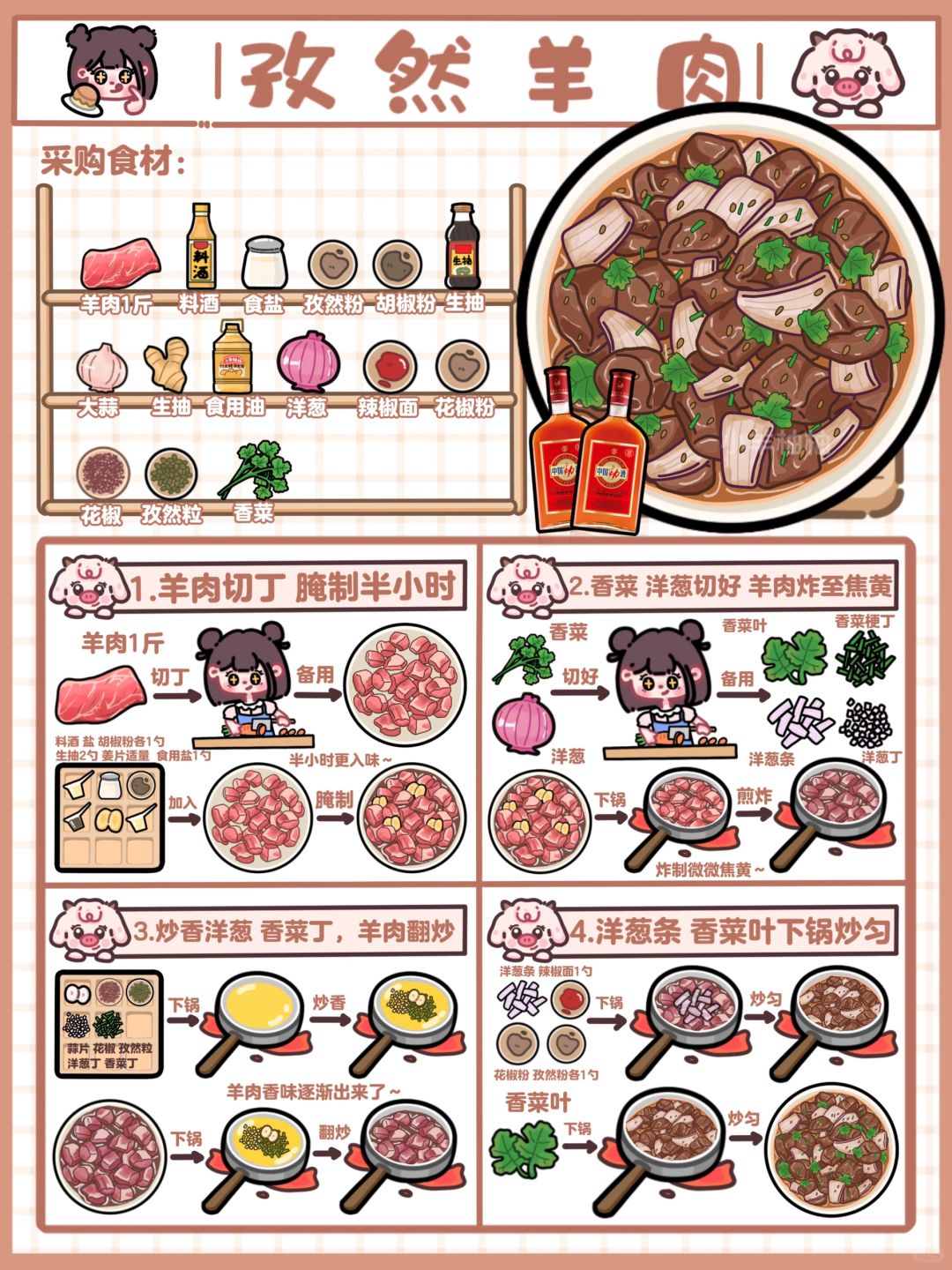 年夜饭食谱|焦香四溢🥗上桌秒没🍹美酒搭子