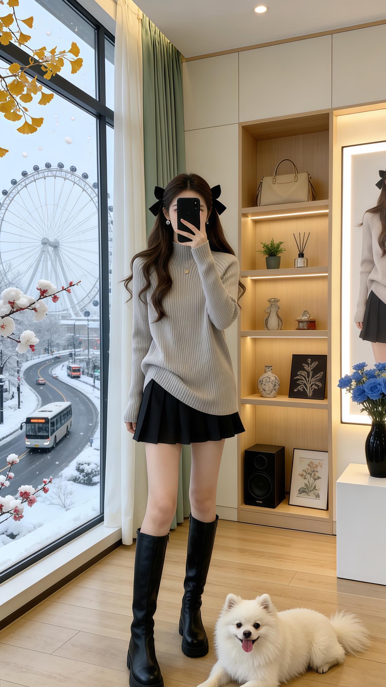 遮肚宽松毛衣 休闲百搭洋气减龄