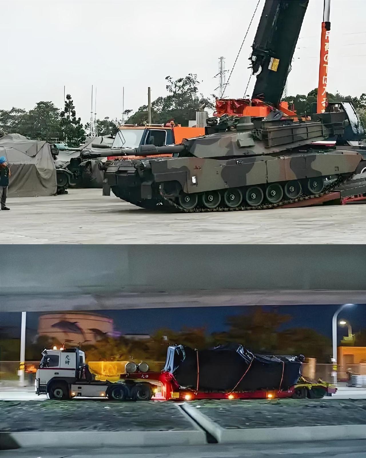 美国又运一批武器到台湾，仍然是在晚上偷偷摸摸进行的。

4月26号晚上，最后一批