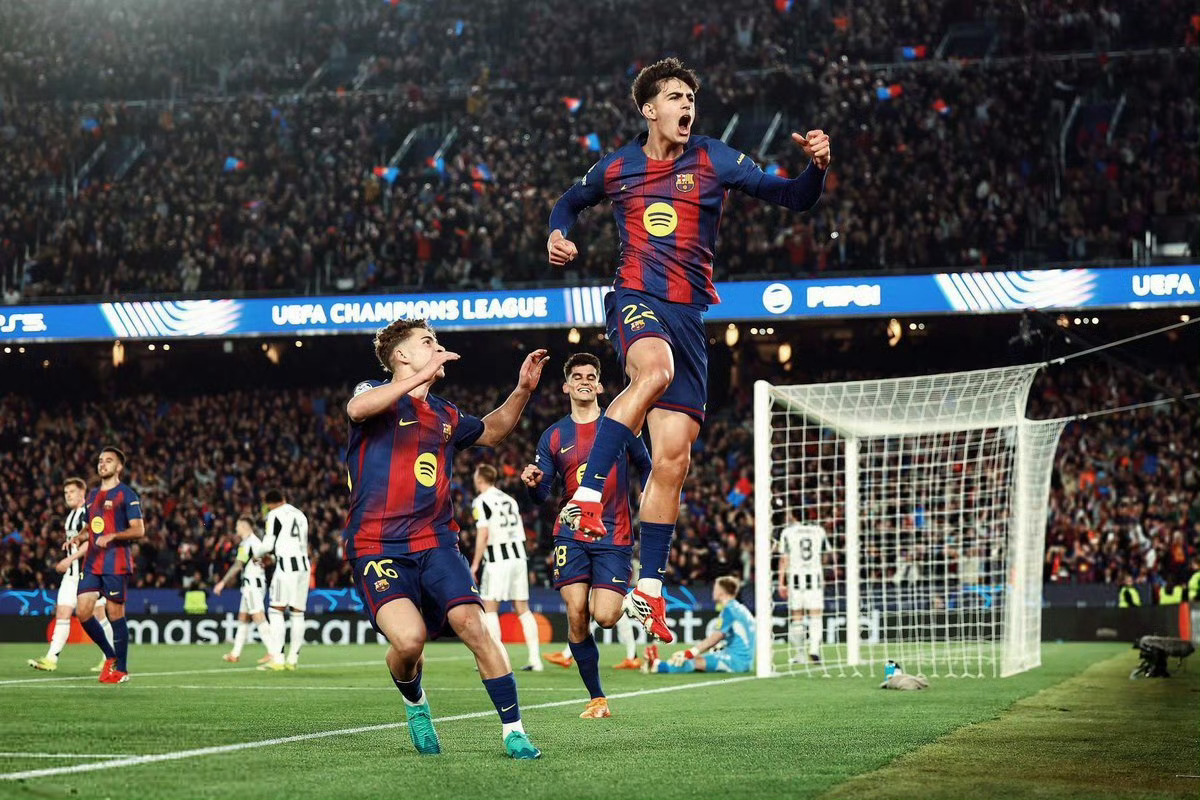 继2019年10月的热刺之后，纽卡成为第二支欧冠单场丢7球的英格兰球队。19-2