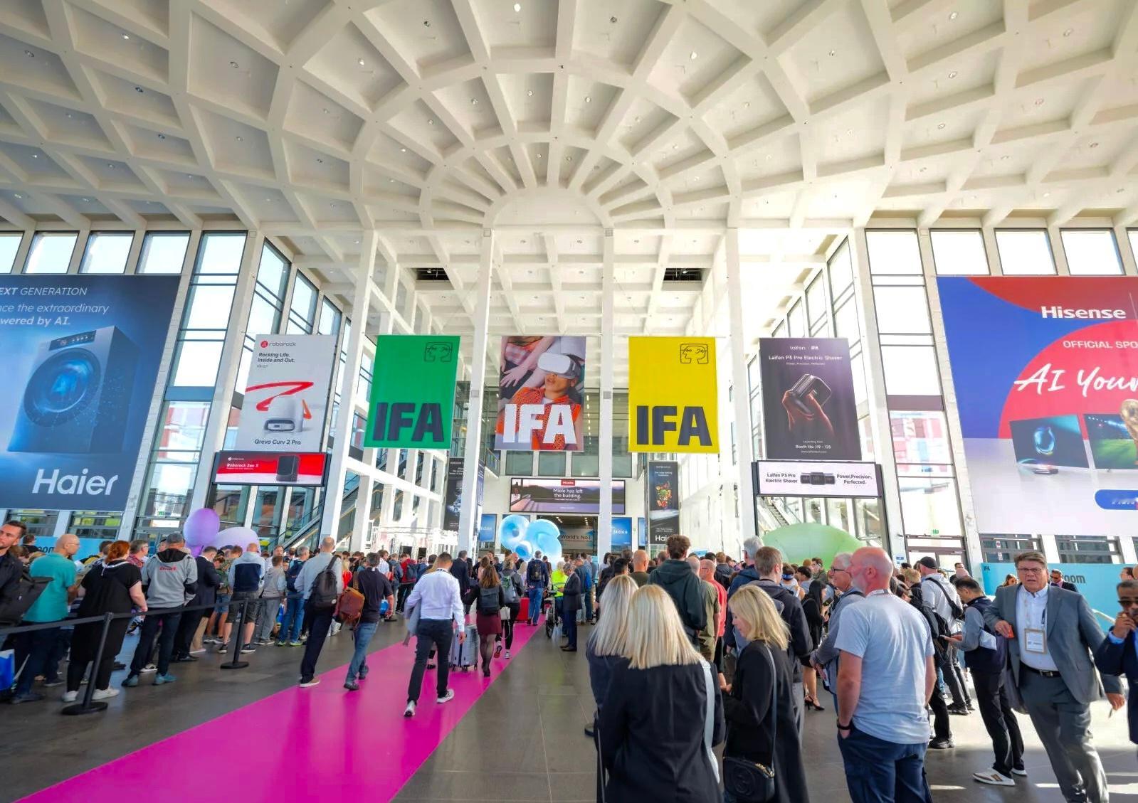 2026柏林IFA电子展已经开展，今年展会主要围绕AI、机器人、智能家居、可穿戴
