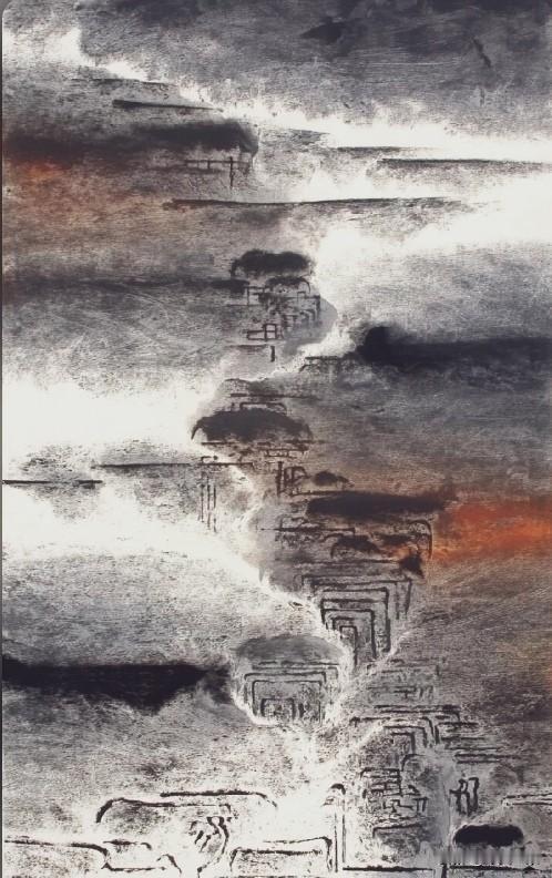 薄雾轻笼似岫斜
桑梓旧舍远天涯
儿时嬉闹今何处
半世乡愁尽是家
 [比心]
清雅
