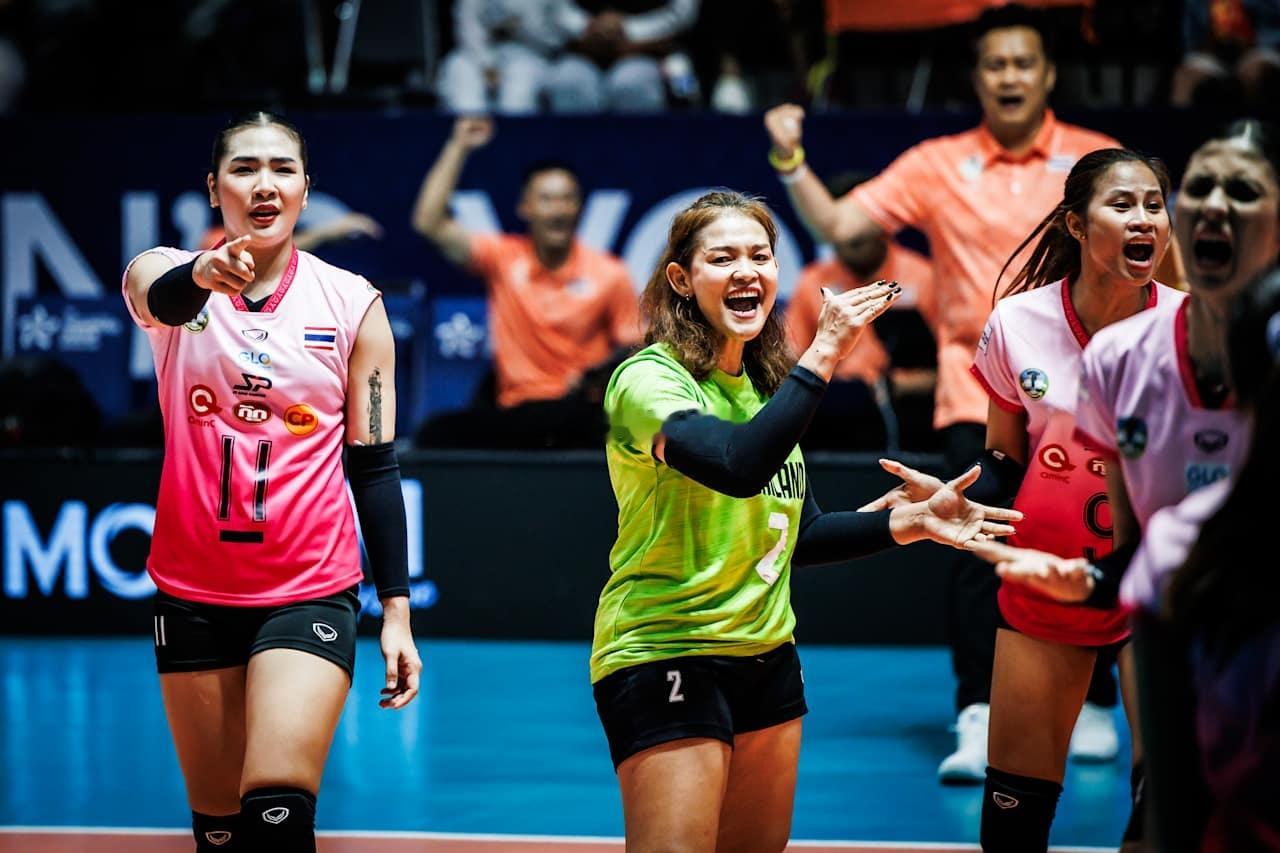 【技术统计】2026年亚洲女排冠军联赛半决赛泰国春武里至尊2-3泰国呵叻（25-