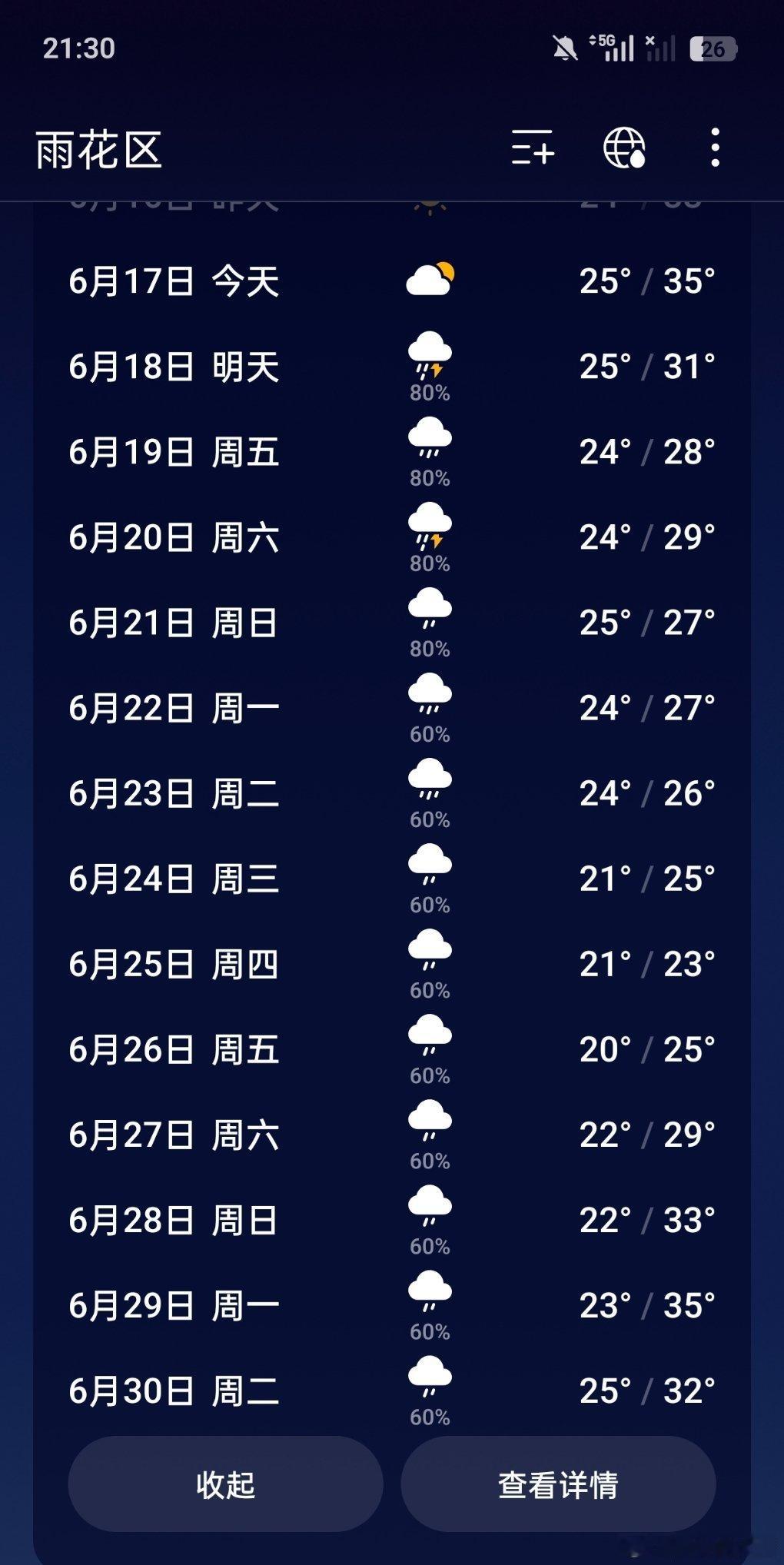又咋了？怎么又是这么久的雨 