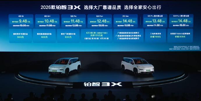 2026款丰田铂智3X权益价9.48万起  这价格，太能打了，这辆车的核心就是，