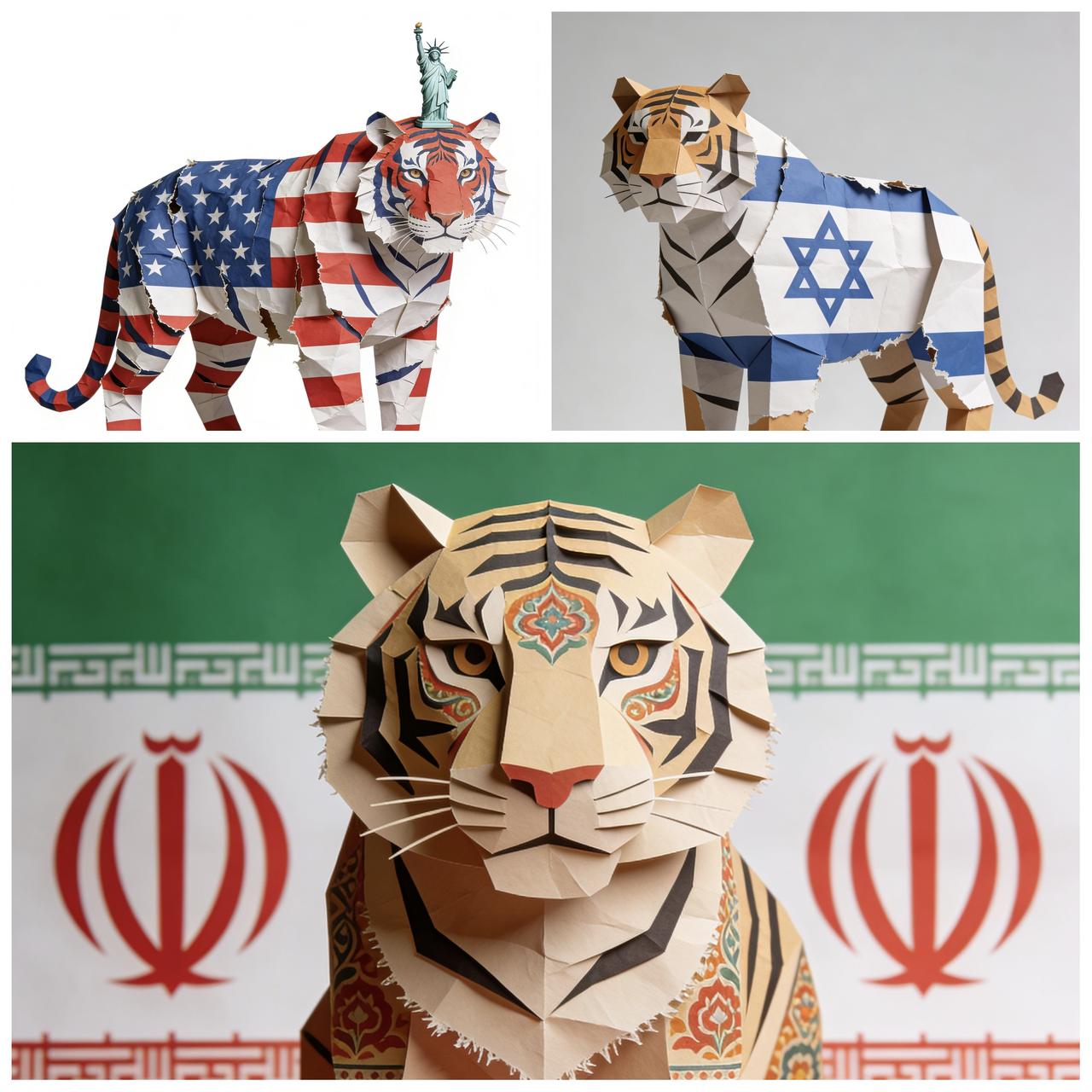 ✨特朗普：伊朗是Paper Tiger✨

🐼 武的不管用，现在开始对骂了是吧