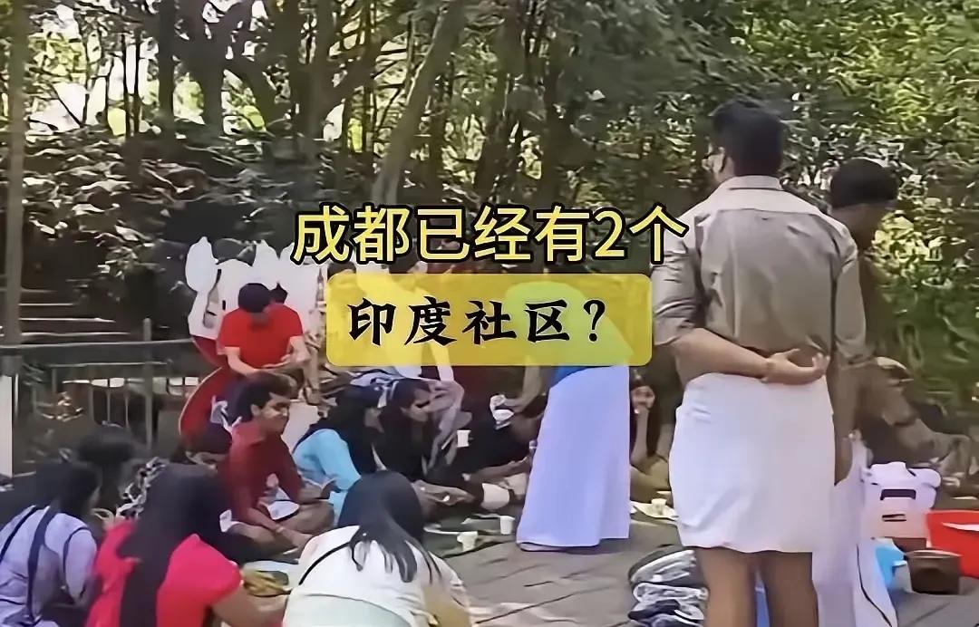 刚看到说印度人在成都已经偷偷建了两个社区了，真的吗？
桐梓林、高新区虽然只是多国