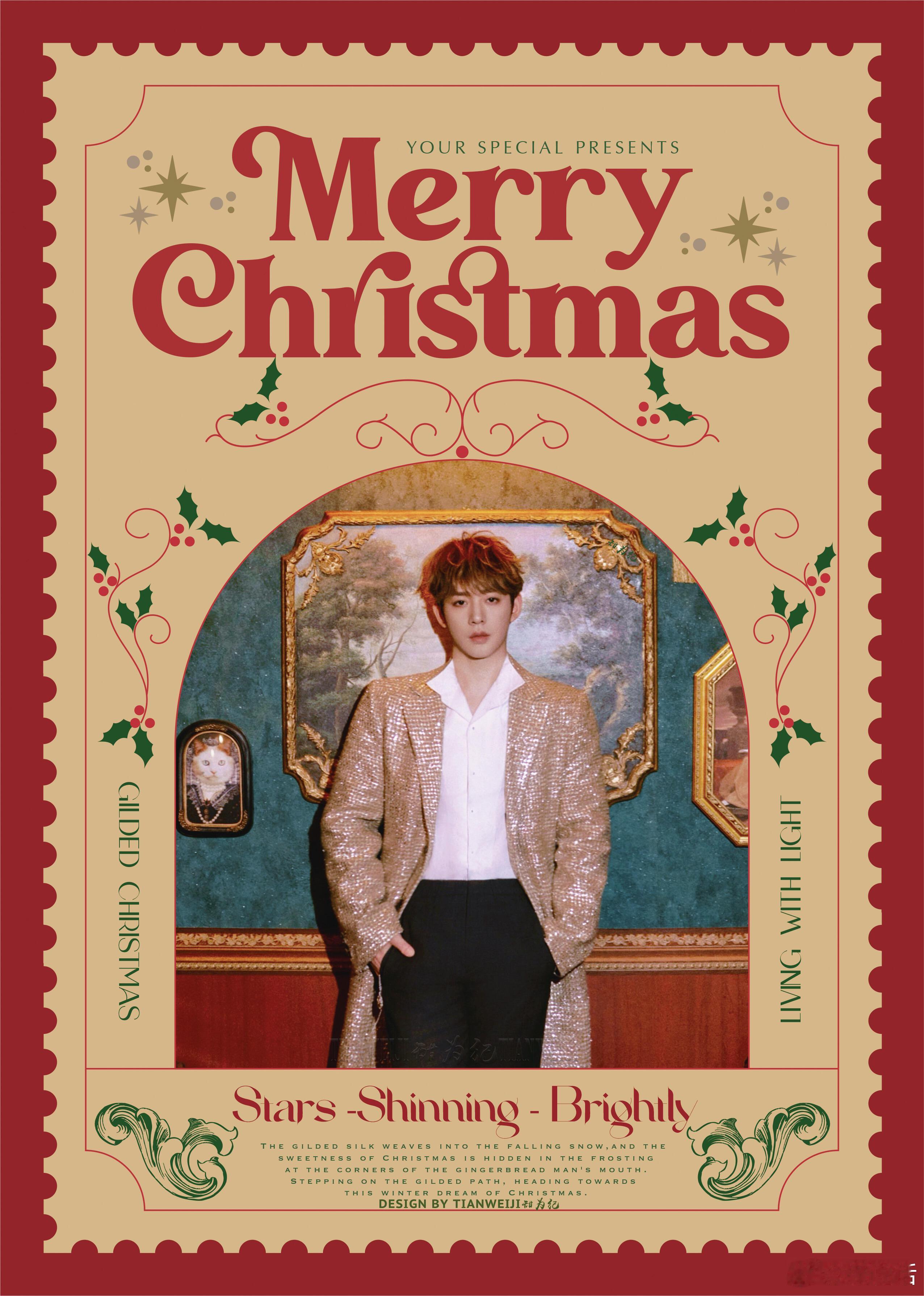 宫廷王子🤴🏻过圣诞🎄太好看了吧