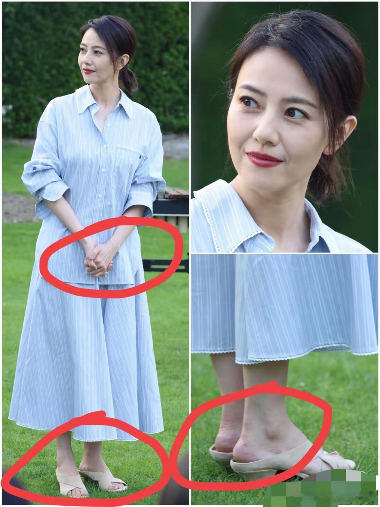 46岁了高圆圆给所有上了年纪的女人提了一个醒无论有没有钱，保养的好不好，那就是这