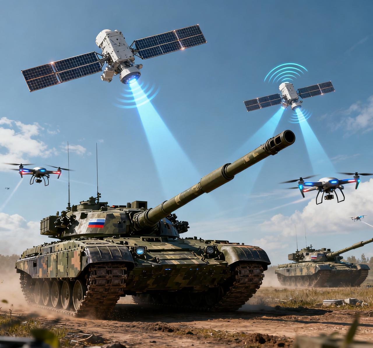 星链被“驯服”？俄军马蹄与无人机翼下的卫星攻防战

顿巴斯泥泞的战场上，俄军骑兵