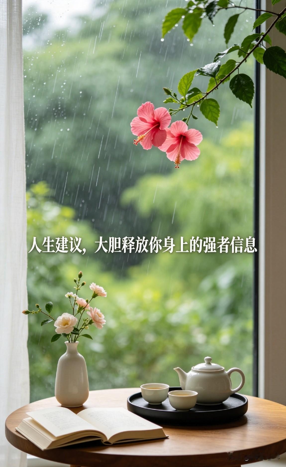 人生建议，大胆释放你身上的强者信息

心理学家乔丹·彼得森说：“你把自己当弱者，