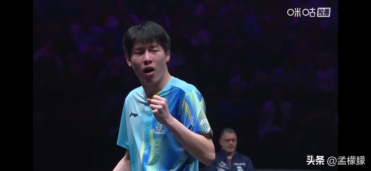 后起之秀的青春对决！中国小将温瑞博3-0横扫法国小将科顿，晋级16强。
WTT冠