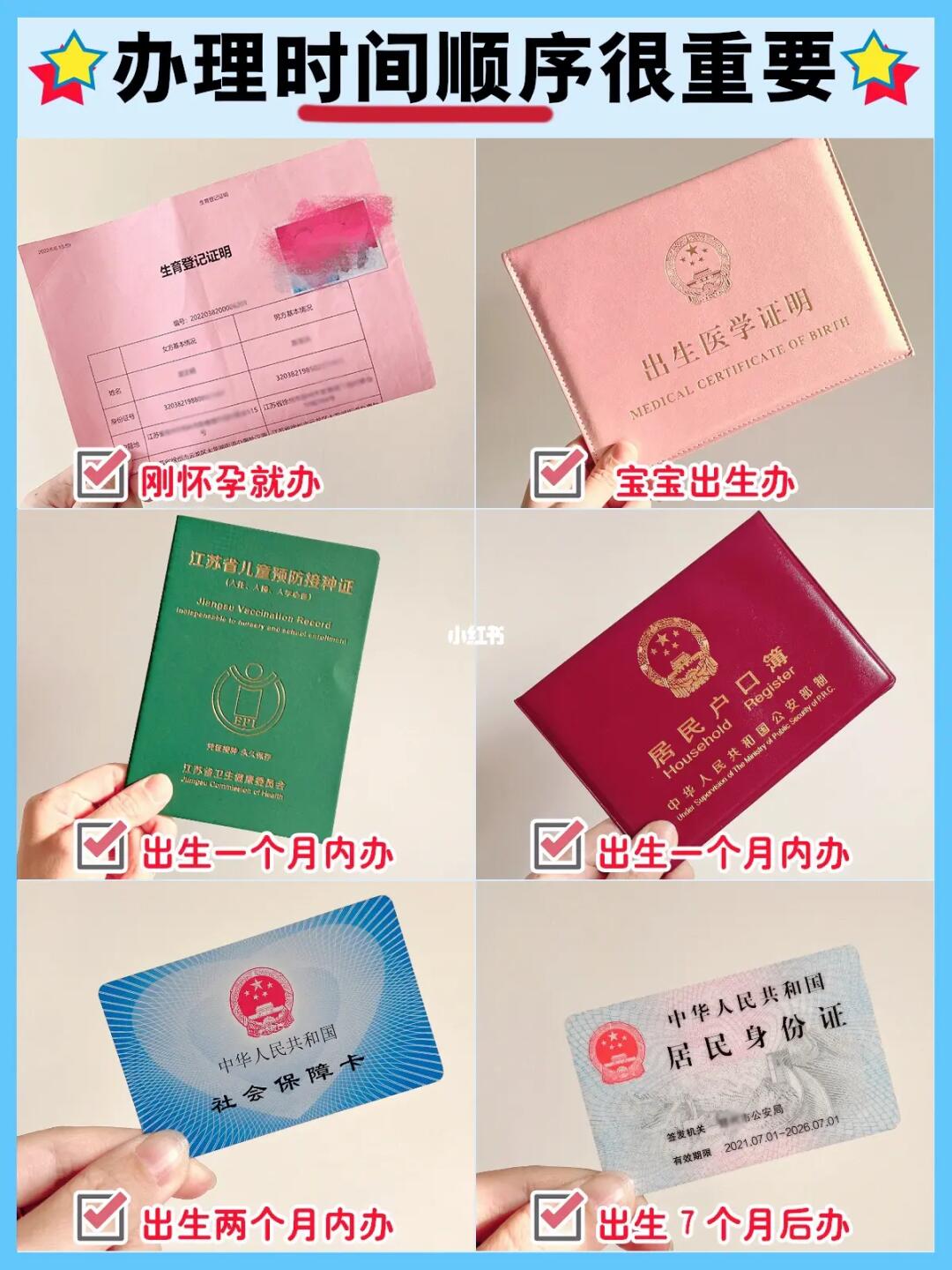 2024年新生儿这6大证件办理指南！抓紧办理