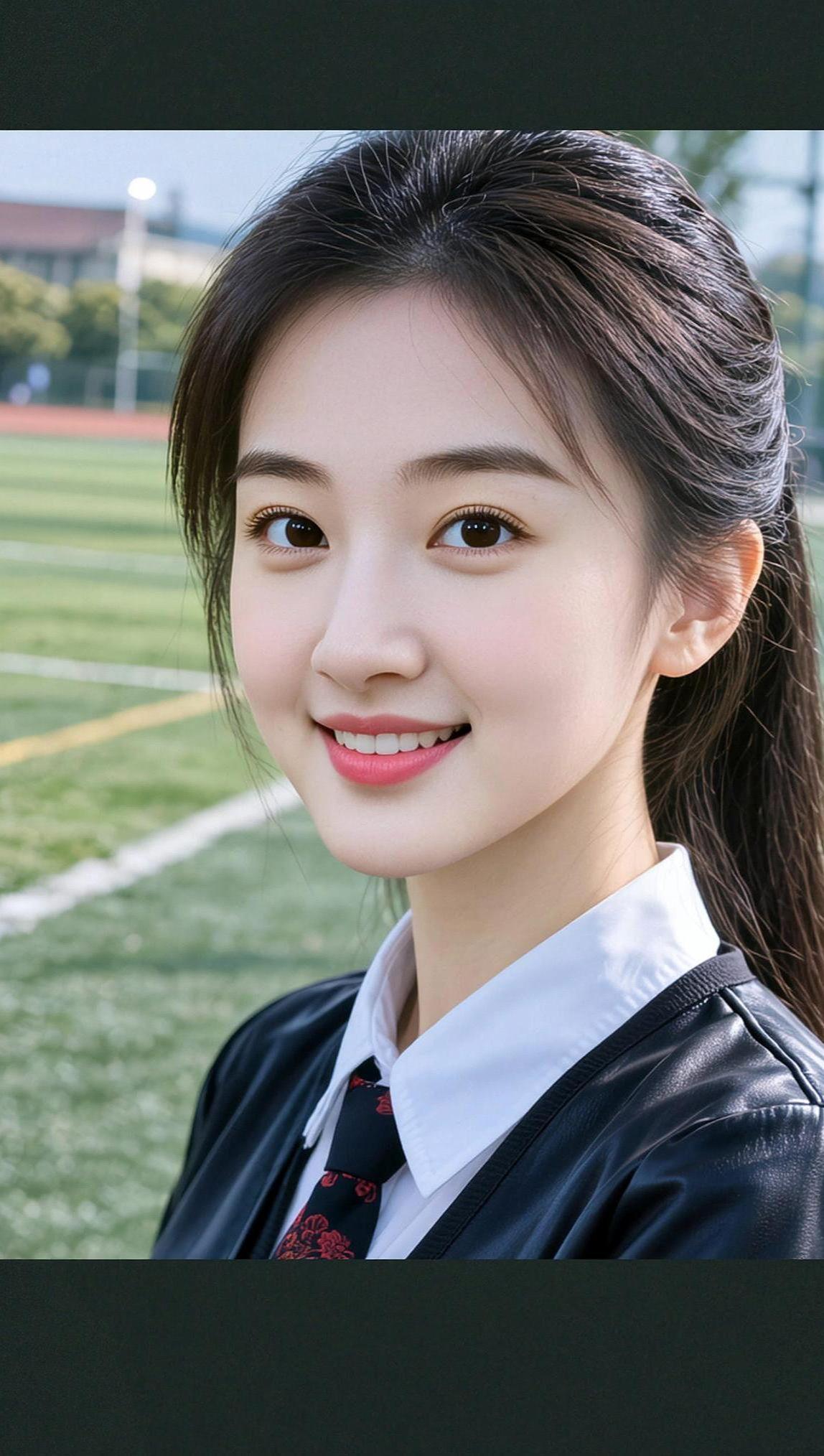 校园清新写真 抖音ai创作 高颜值