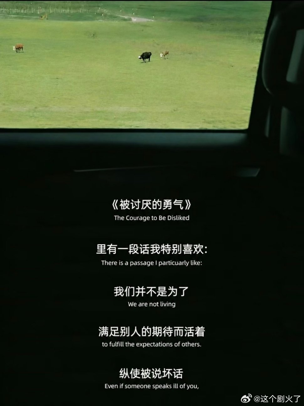 治愈自己的一段话。 