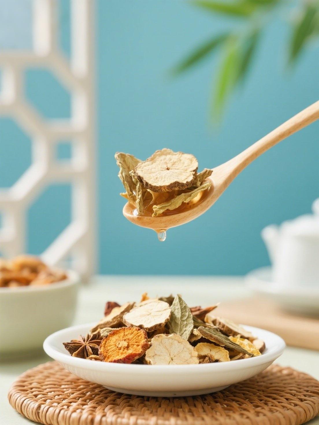 碗里的岭南：这碗五花茶，是阿妈藏的夏意
 
木勺从白瓷碗里舀起时，我闻见了阿妈的