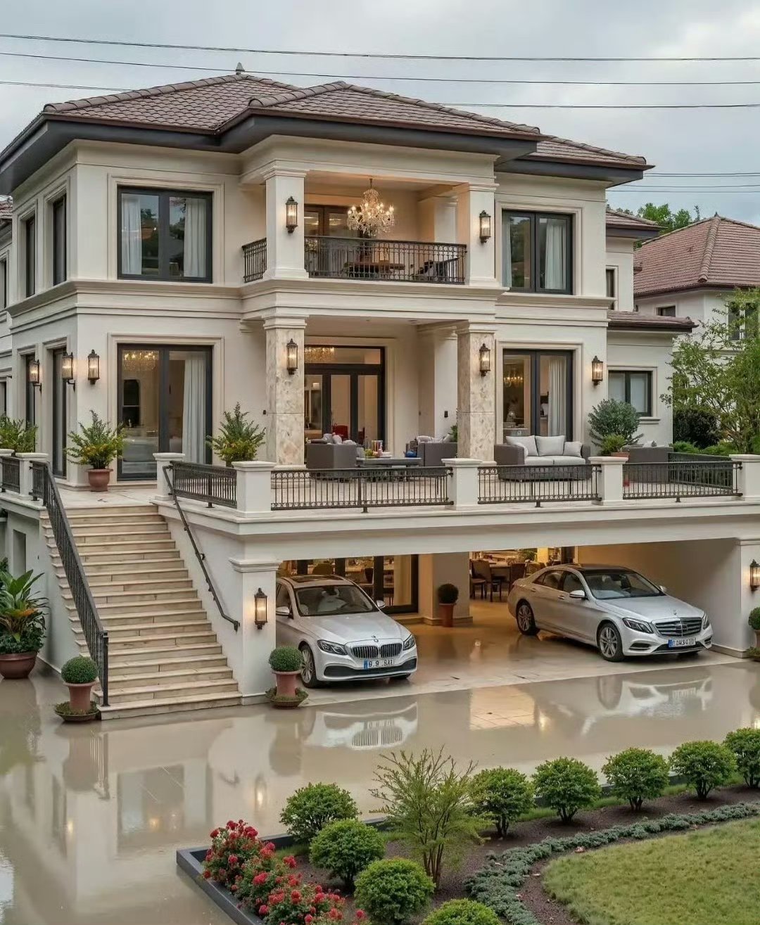 同样的价格，你会想住哪套别墅？ ​ ​​​