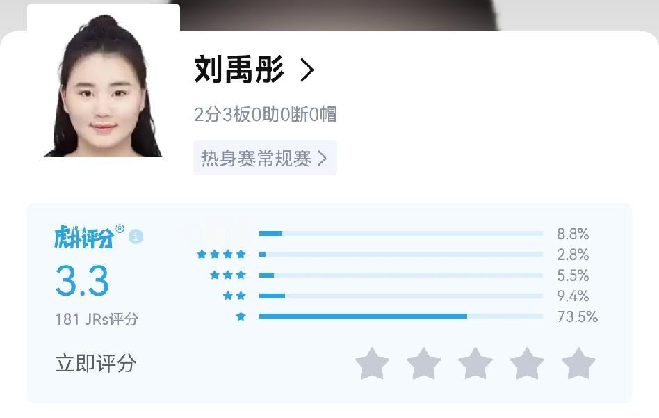 韩旭和李月汝还是尽快归队吧，刘禹彤的能力根本做不了张子宇的替补！

别看网上一堆
