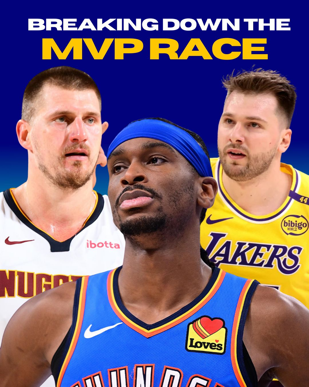 最新的MVP榜更新1. 约基奇2. 亚历山大3. 东契奇4. 坎宁安5. 字母哥