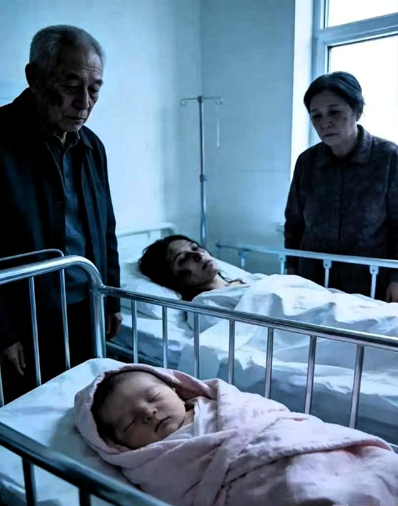 陕西一名女子分娩时，突发羊水栓塞，不幸离世，丈夫在妻子离世后没多久便收拾行李外出