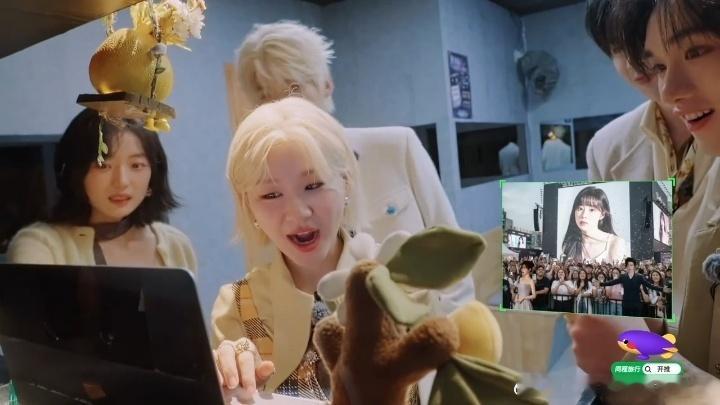 刘宇宁当上站哥了刘宇宁看到自担恋爱的反应 为“推好美”当站哥，刘宇宁线下跑得勤。