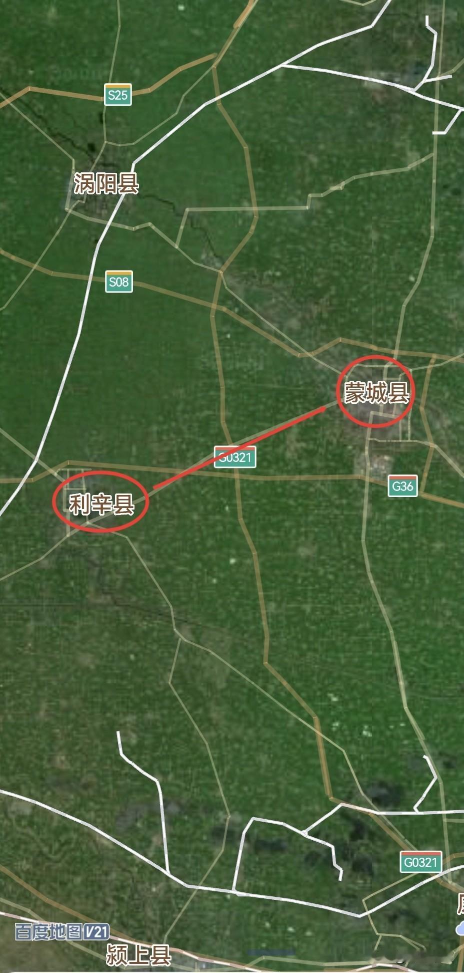 亳州，从利辛县3到蒙城县2是拔提用重吗？
利辛县，总面积2005平方公里，下辖2