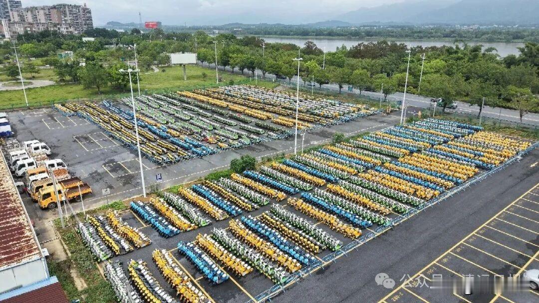 清远英德全面清退共享电动车，清远市区是否也会清退值得关注！

便民出行与城市秩序
