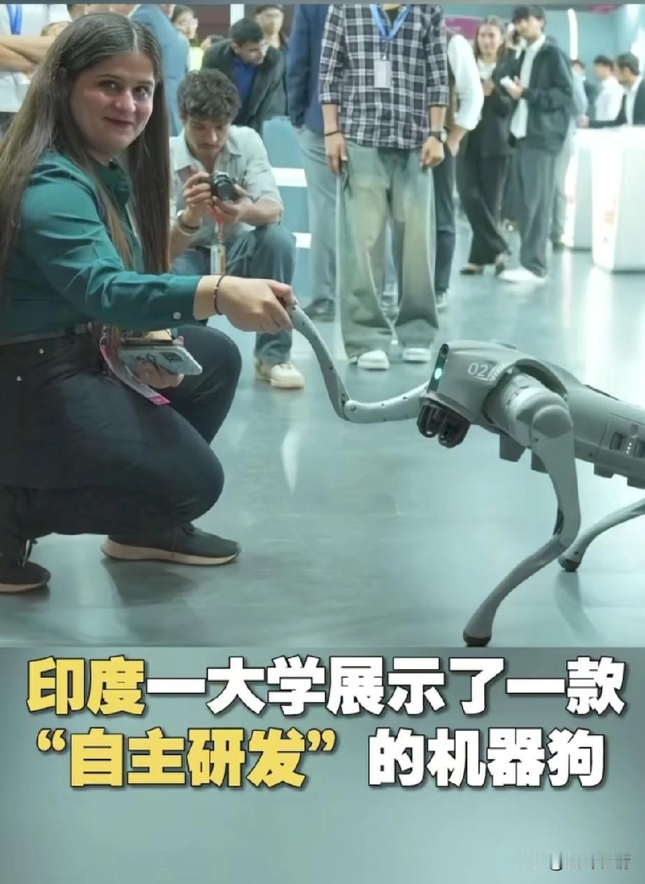 印度人工智能影响力峰会上，
印度某大学居然自称自己研发了机器，
结果被网友质疑，