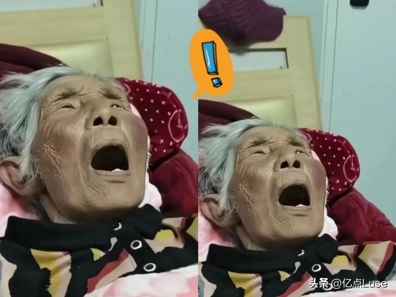 太让人泪目了！
我奶奶九十三岁，前几天快不行了，躺在床上突然喊妈。大姑吓一跳，问