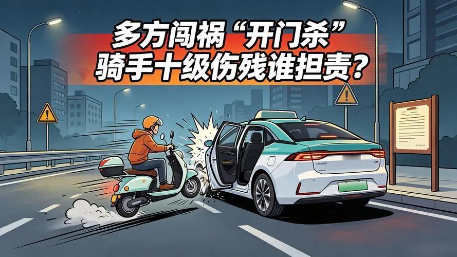 “开门杀”最新判例，司机被判刑！该如何避免悲剧发生？

今天央视18点的《共同关
