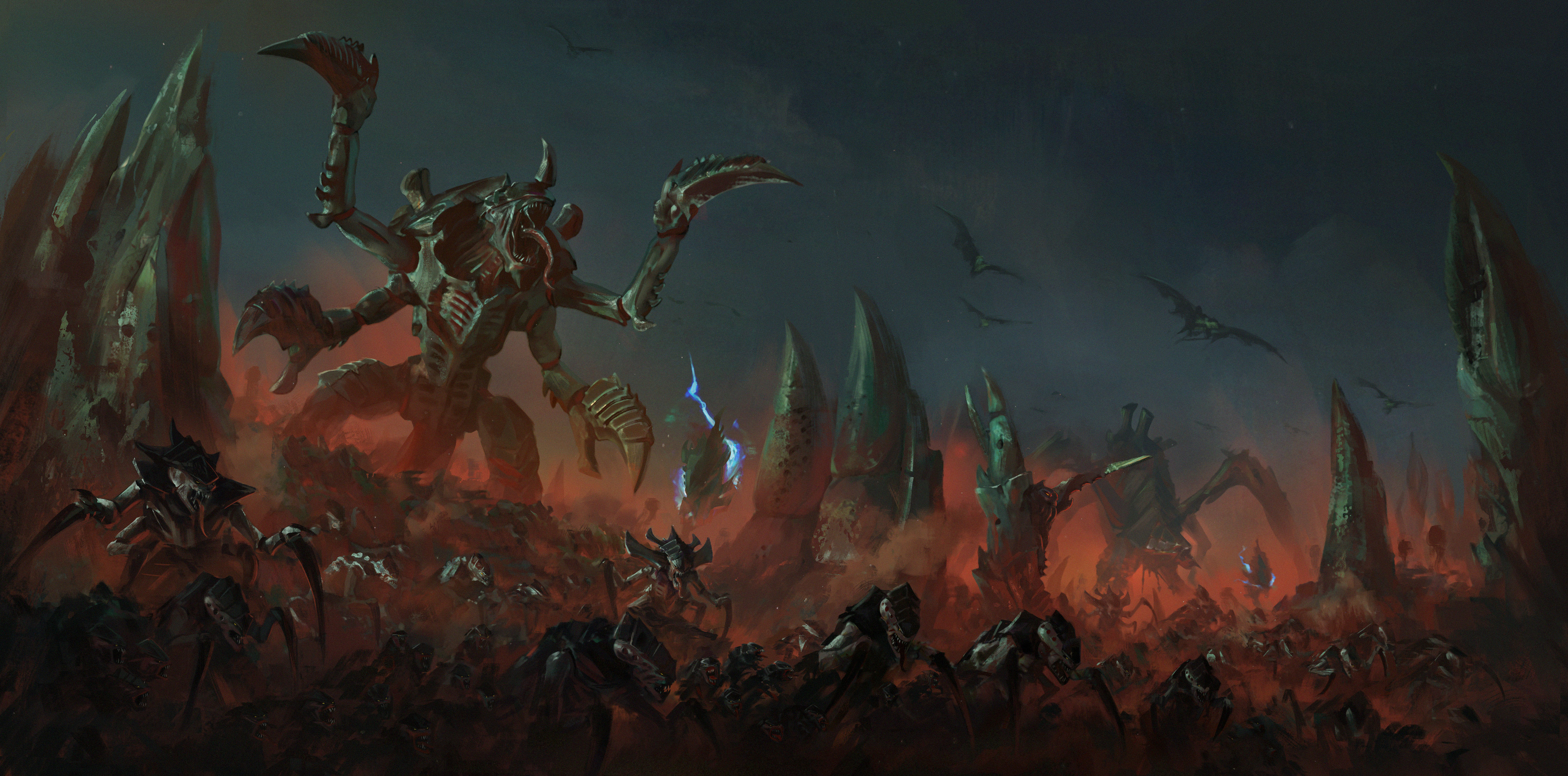 战锤40k 亚空间阴影by Matt Hancox 