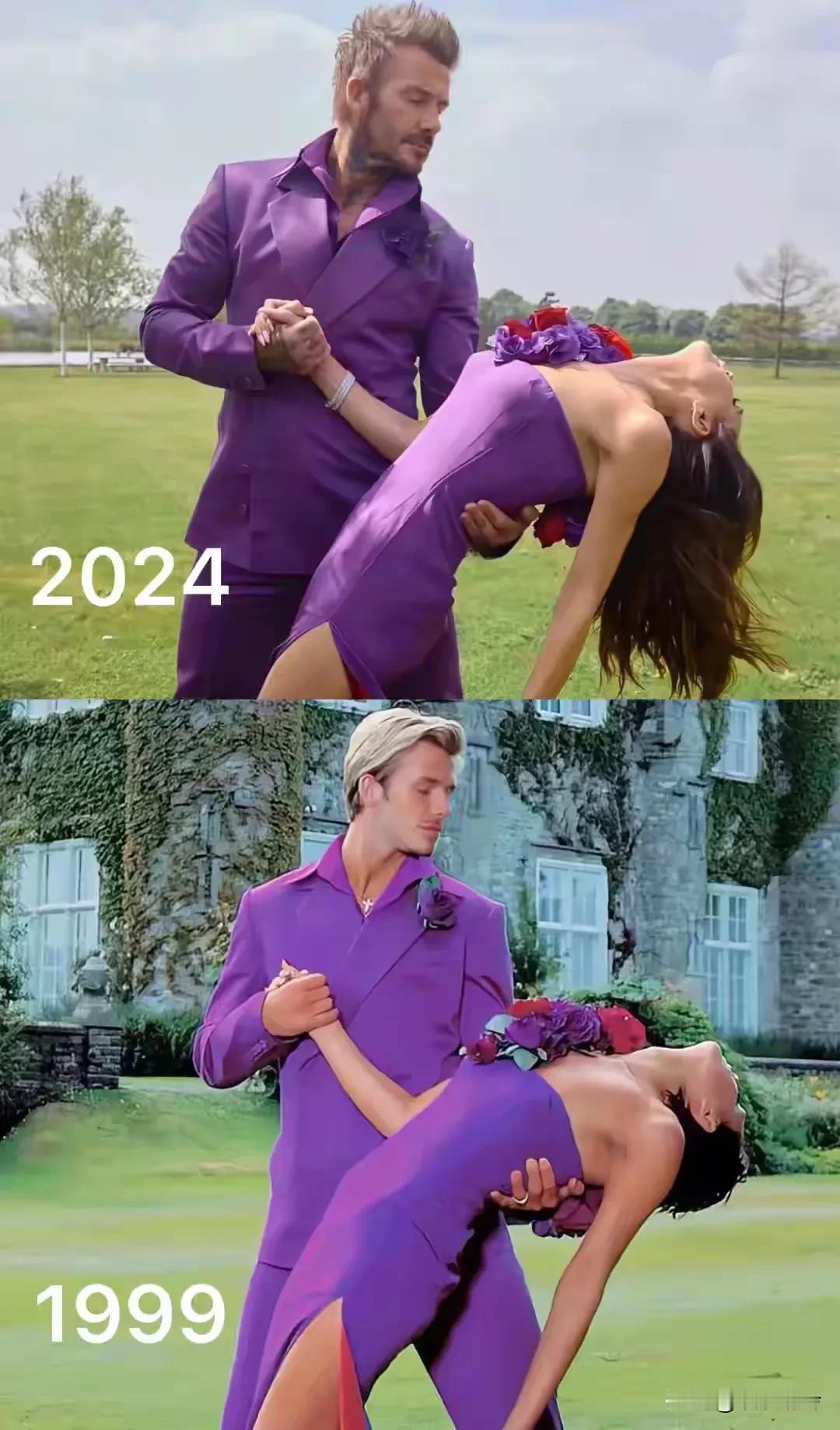 贝嫂这身材好绝！

都已经25年了，没想到衣服还穿的进，甚至连肌肉线条都高度一致