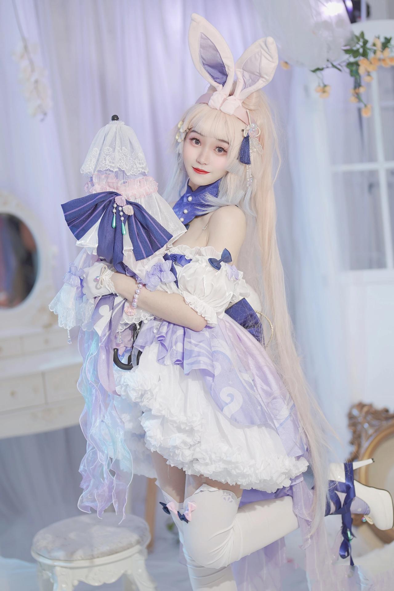 心海的耳朵，也是毛茸茸的哦！  