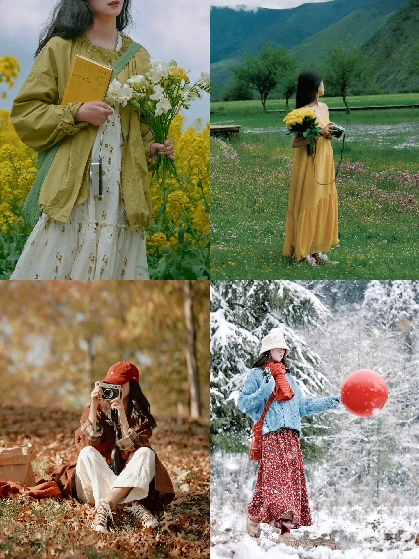 镜头下的四季文艺故事｜每一帧都是热爱。拍自己的第5年或者第6年 最后一...