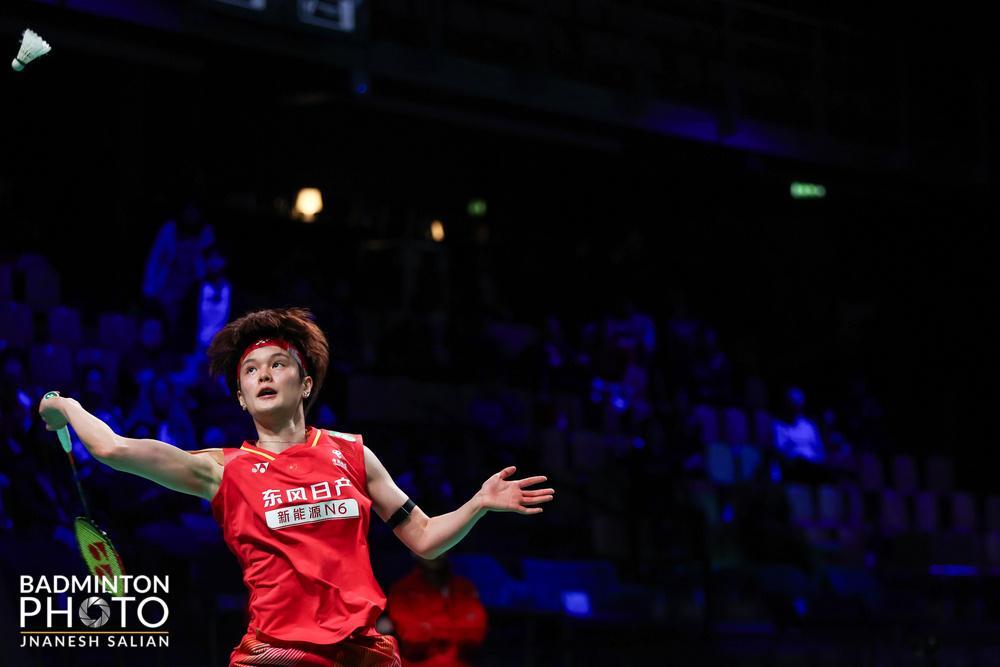 2026年汤尤杯 王祉怡憾负安洗莹王祉怡10比21、13比21安洗嫈中国队0比1