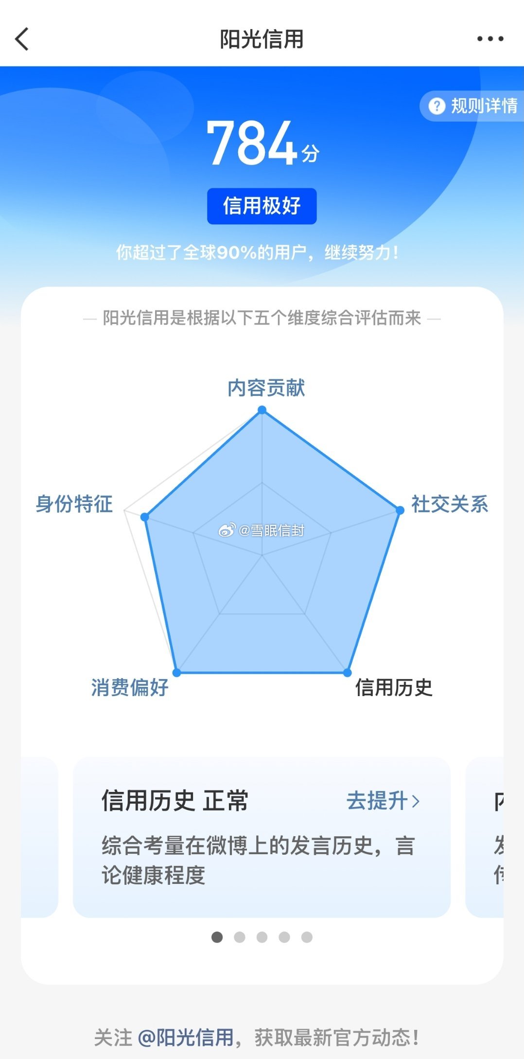 查到了！我考了784分！