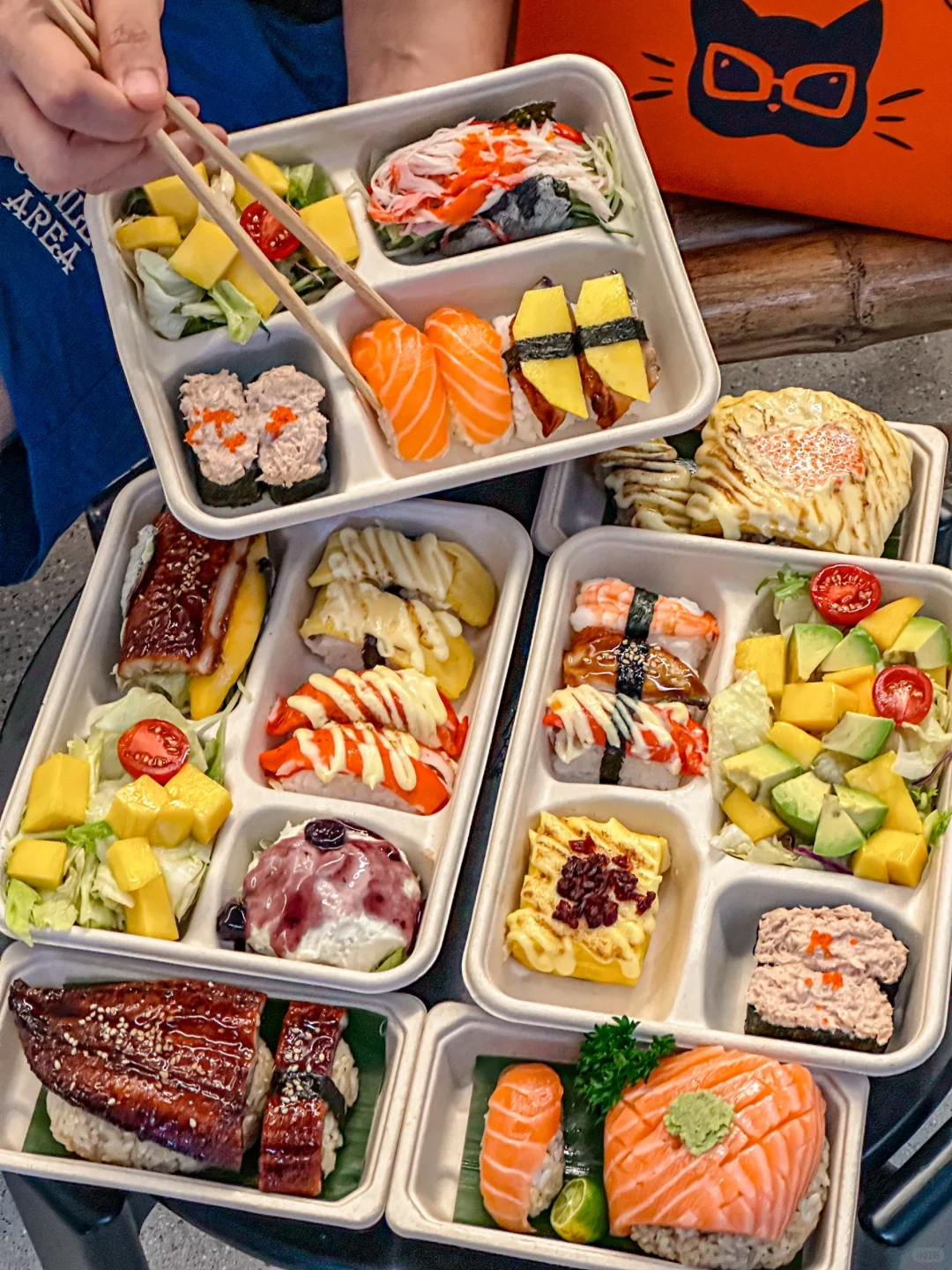 广州！！好吃不贵的寿司小便当🍱！！！