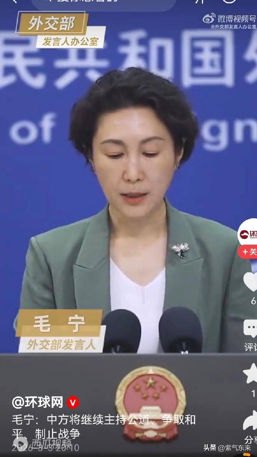 东大这次不能看着中东战火纷飞，而坐视不管了

目前中东局势，有且只有中国政府出面